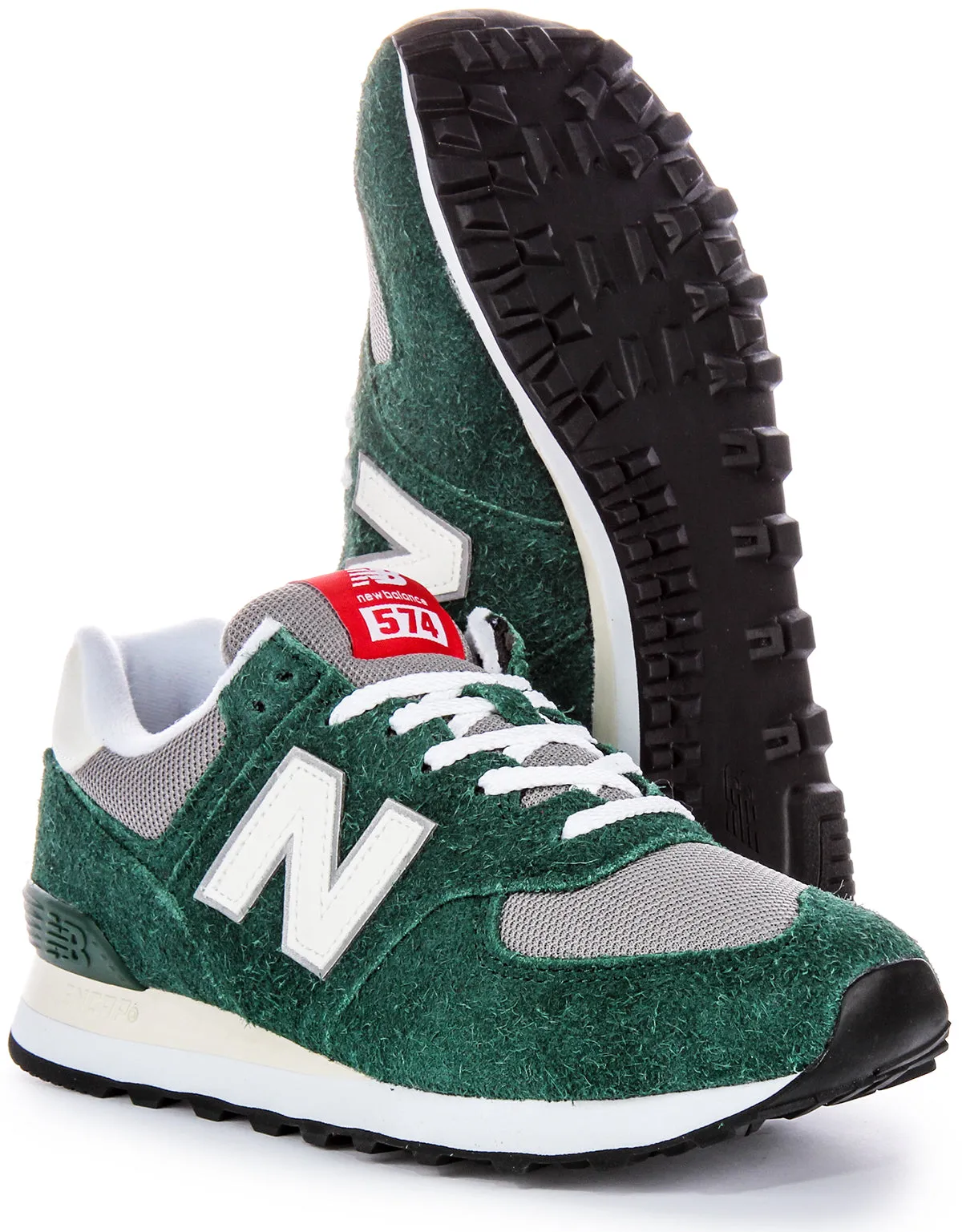 New Balance U574 GNH In Green All-weather breathability