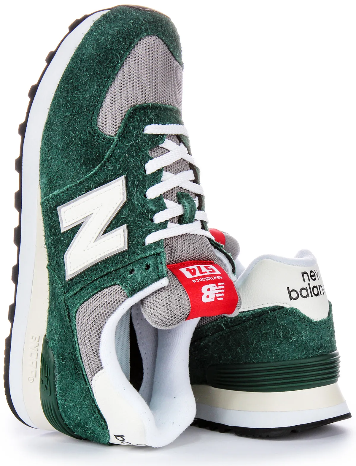 New Balance U574 GNH In Green All-weather breathability
