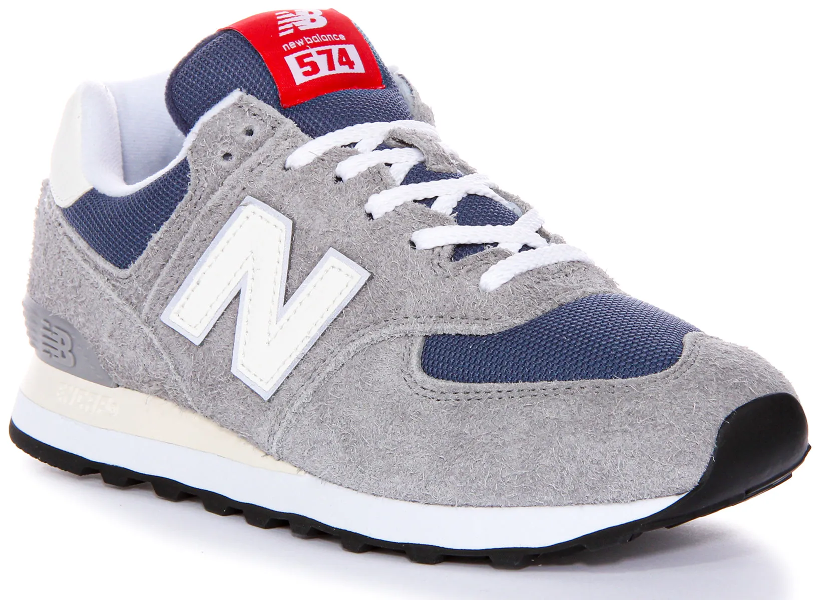 New Balance U574 GWH Trainers In Grey Blue Classy flair