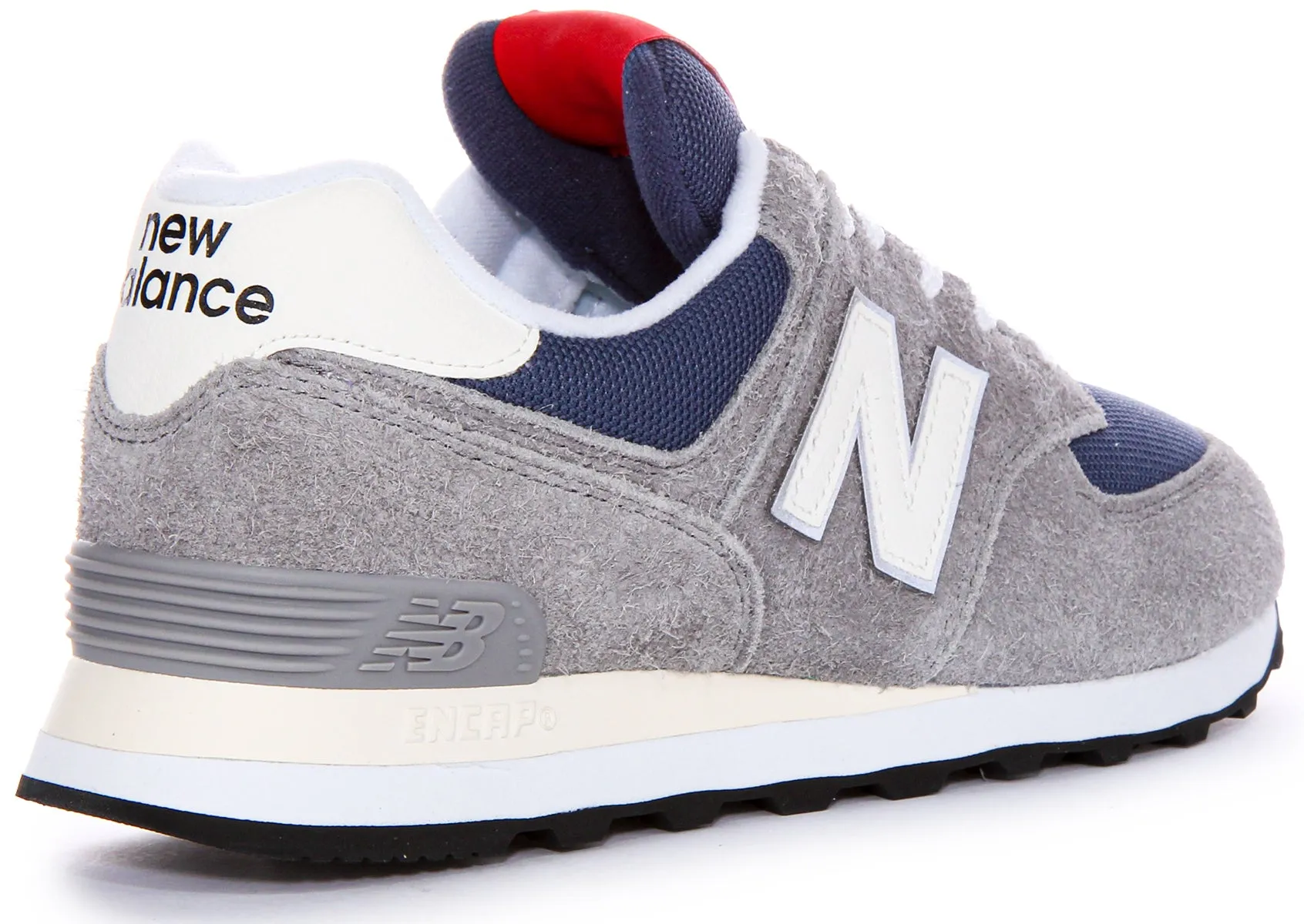 New Balance U574 GWH Trainers In Grey Blue Sophisticated piece