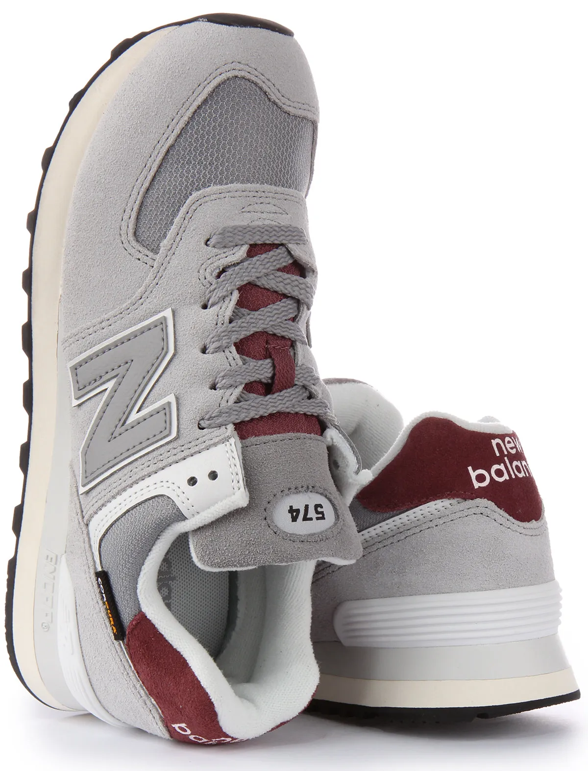 New Balance U574 KBR In Grey For Unisex Cushion Tech