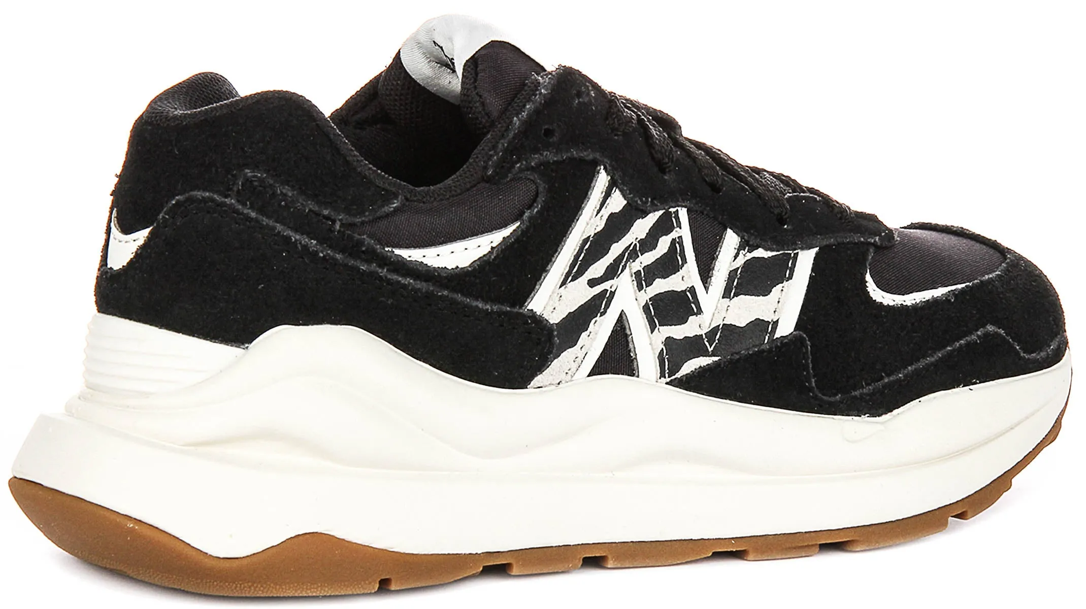 New Balance W574 APA In Black Leopard Washable