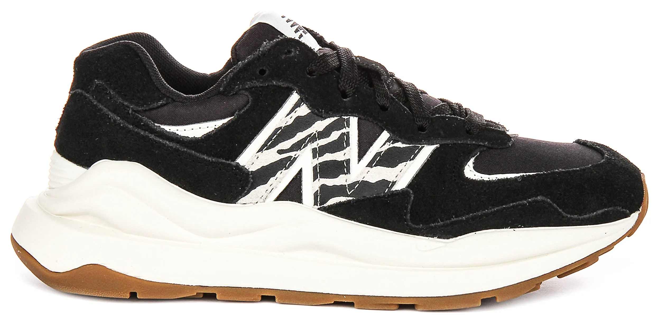 New Balance W574 APA In Black Leopard Washable