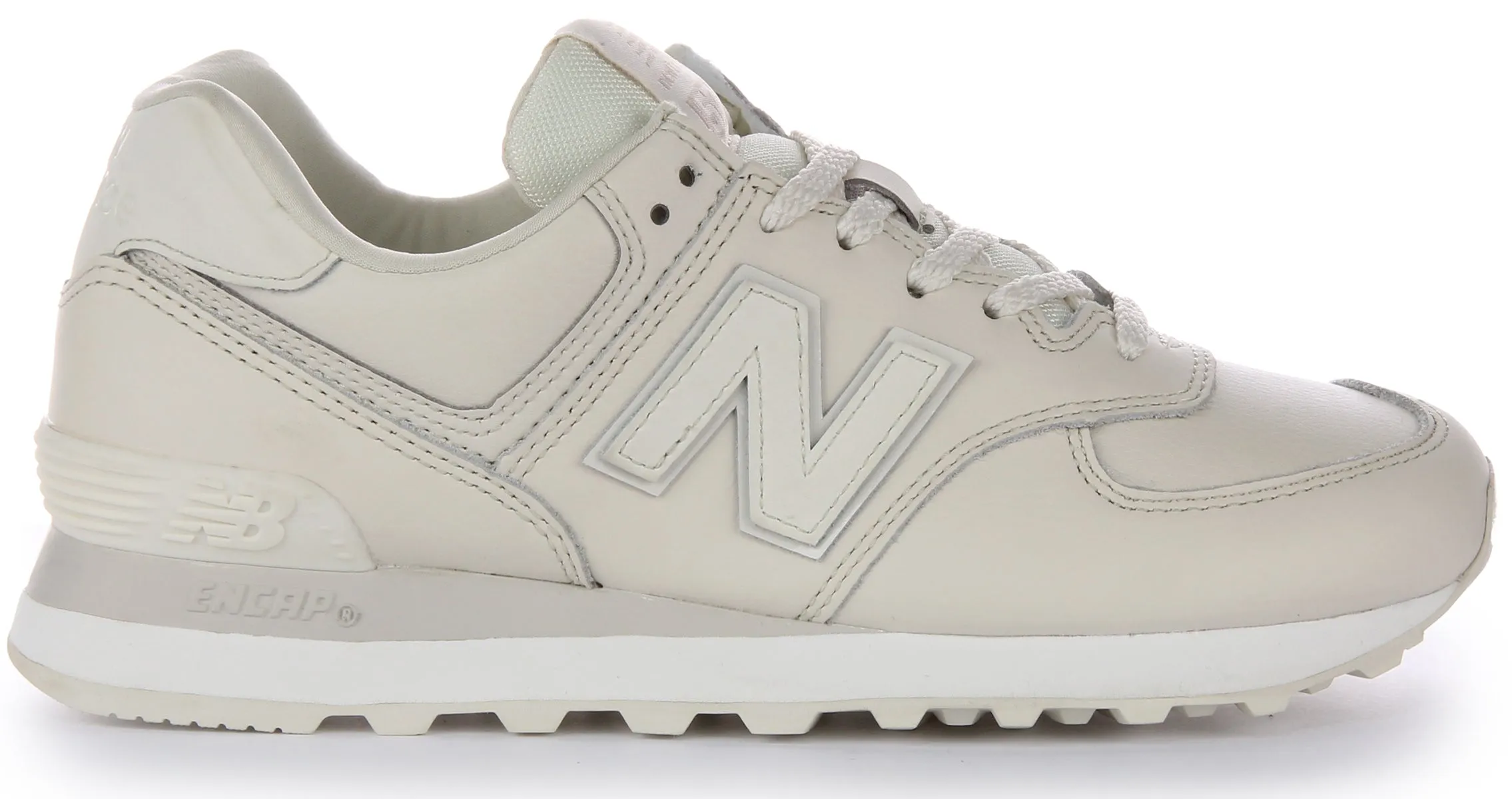 New Balance WL574 IR2 In Ivory For Women Premium Cushion