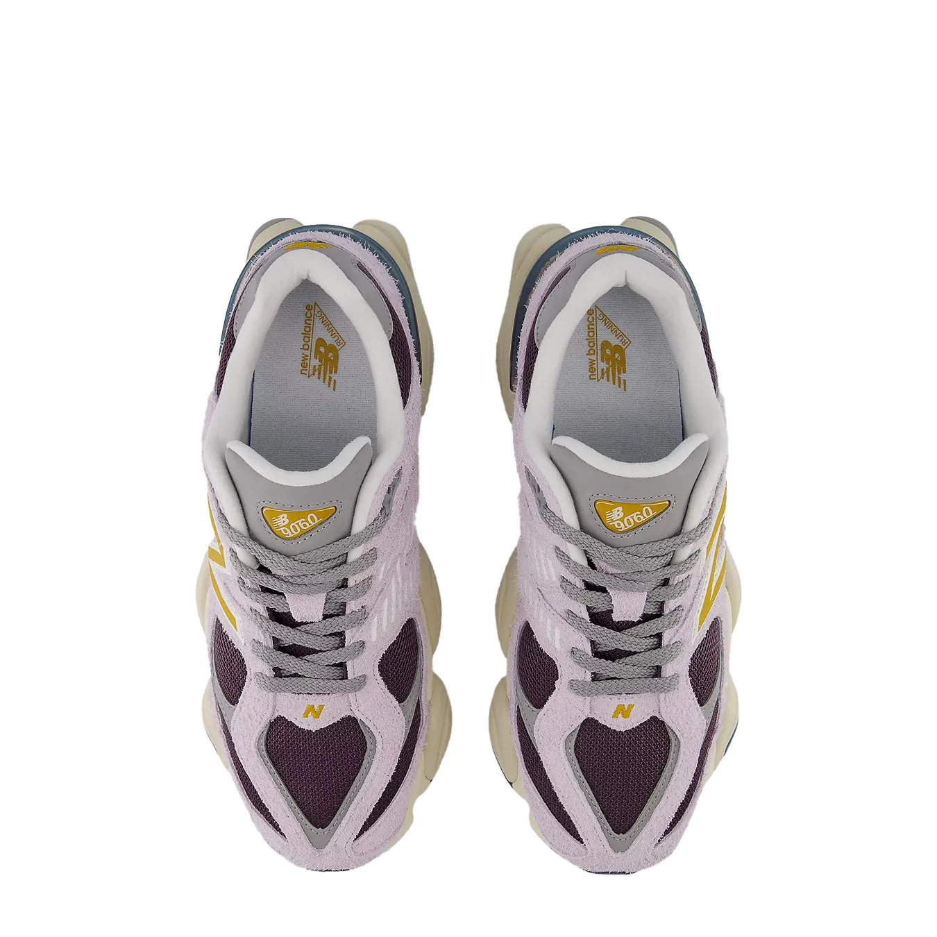 New Balance Womens 9060 Trainer Taro / Plum Brown / Butterscotch Practical