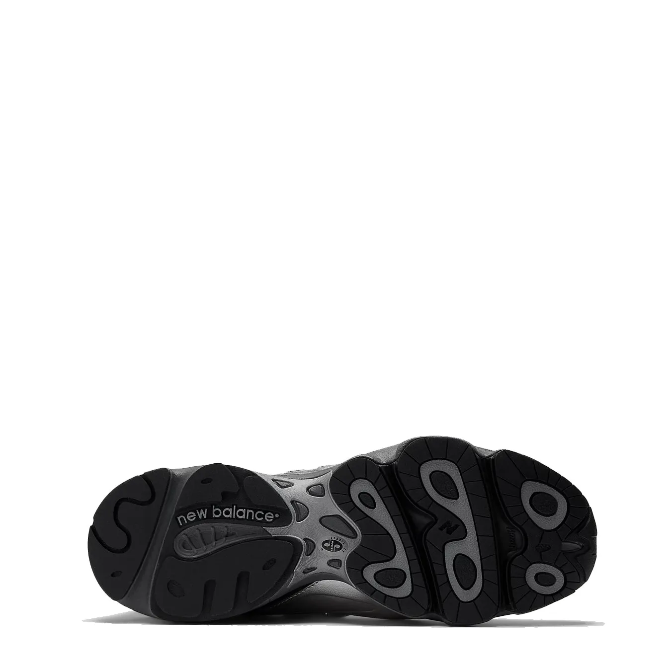 New Balance Womens M1000 Trainer Silver Metallic / Green Active Design