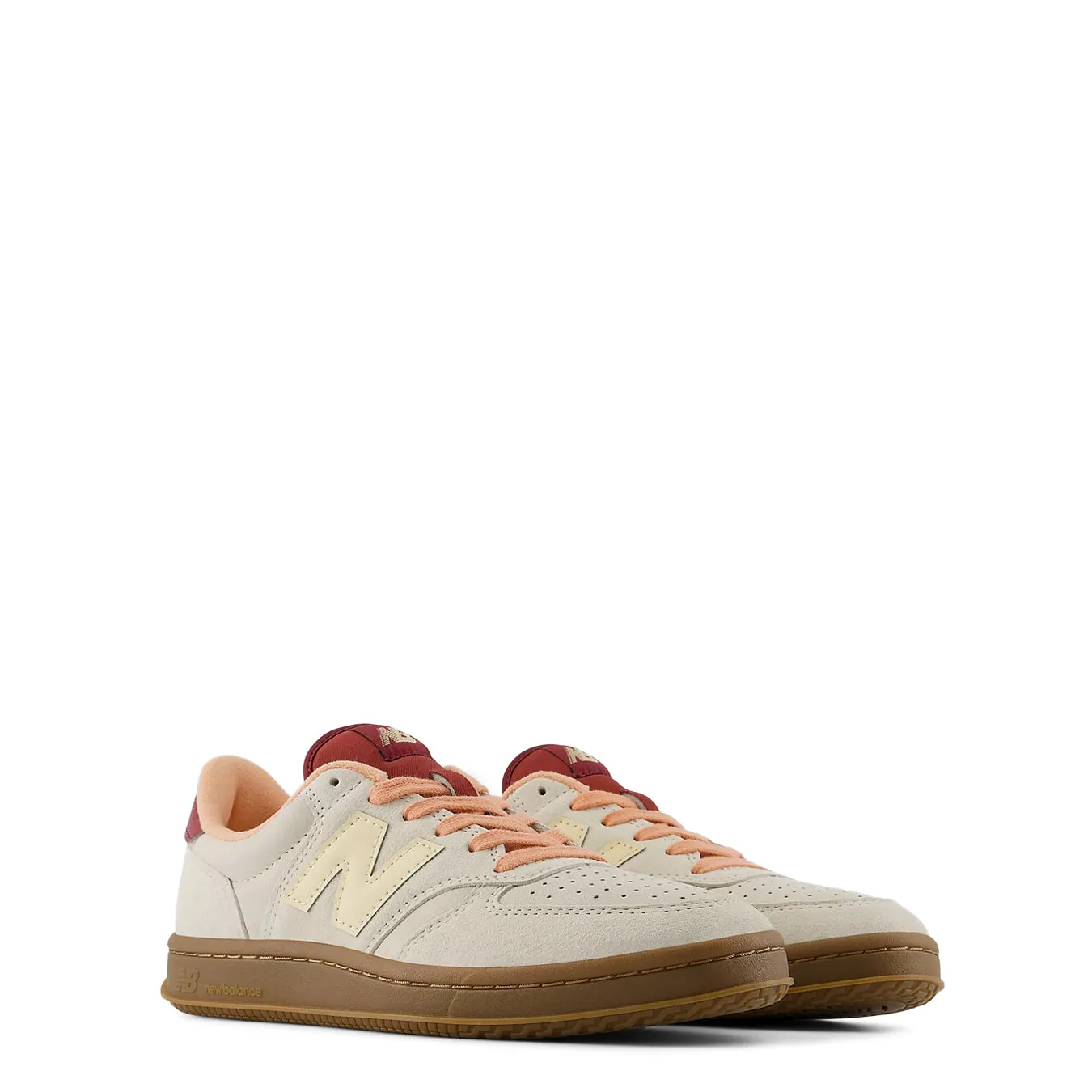 New Balance Womens T500 Shoes Timberwolf / Ashwood / Peach Nectar All-Weather Comfort