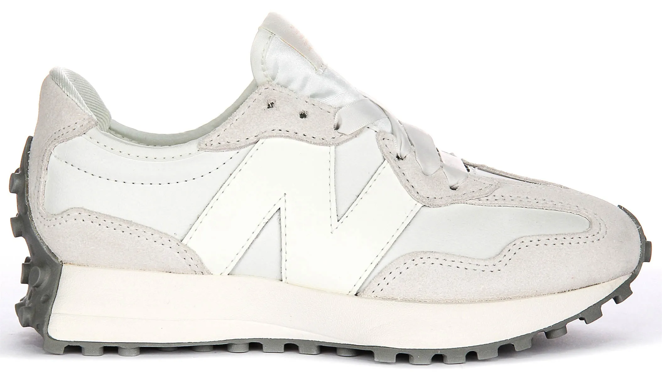New Balance WS 327MT In Light Grey For Women Cloud Cushion Tech
