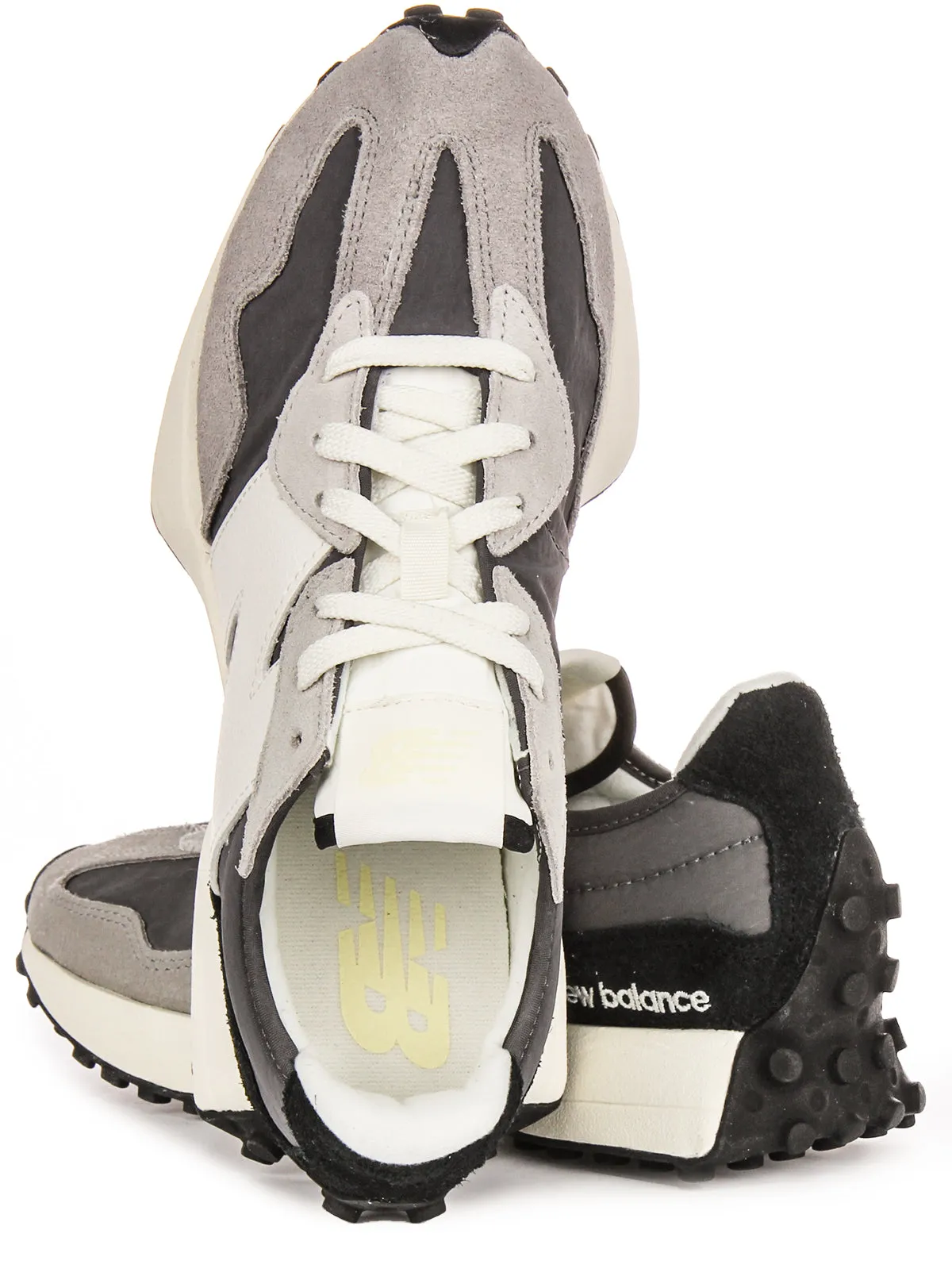 New Balance WS 327Pl In Black Grey Lightweight Feel