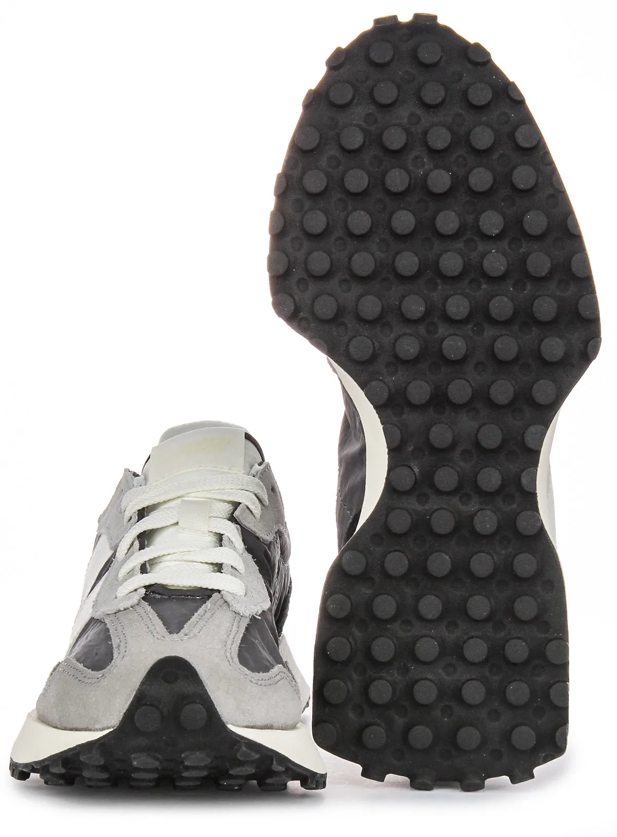 New Balance WS 327Pl In Black Grey Lightweight Feel