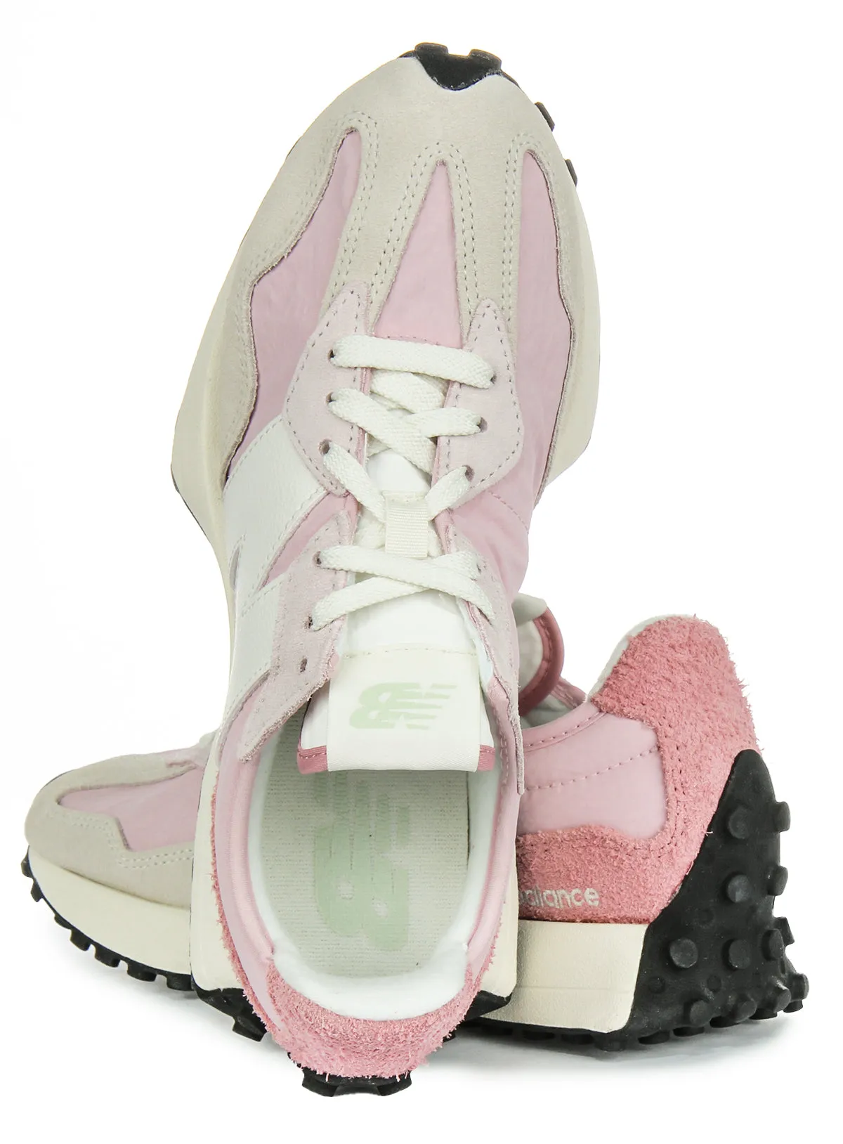 New Balance WS327 PM In Pink For Women Compact Form Fit