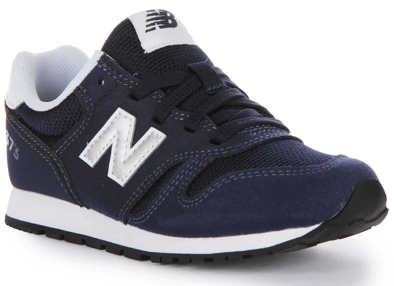 New Balance YC 373 KN2 In Navy White For Kids Sport Fusion