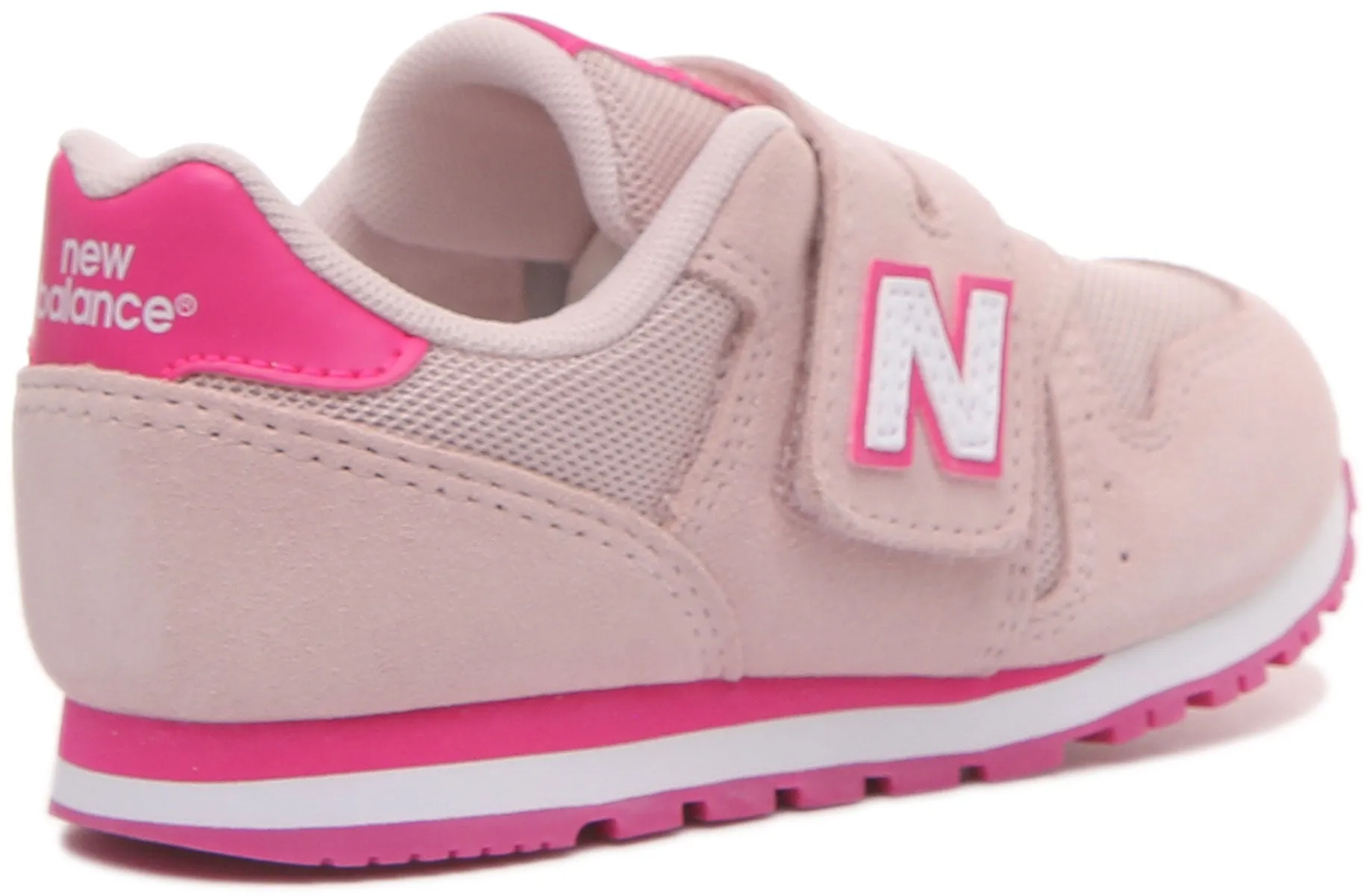 New Balance YV373SPW Velcro Trainers in Pink For Kids Durable durability
