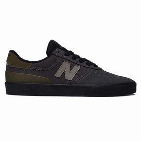 New Balance 272 Shoes - Dark Grey/Olive mesh ventilation