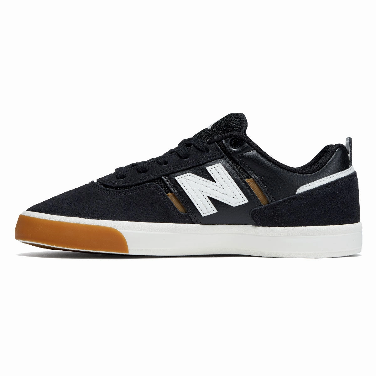 New Balance 306 Foy Shoes - Black/White Suede Protective Fit