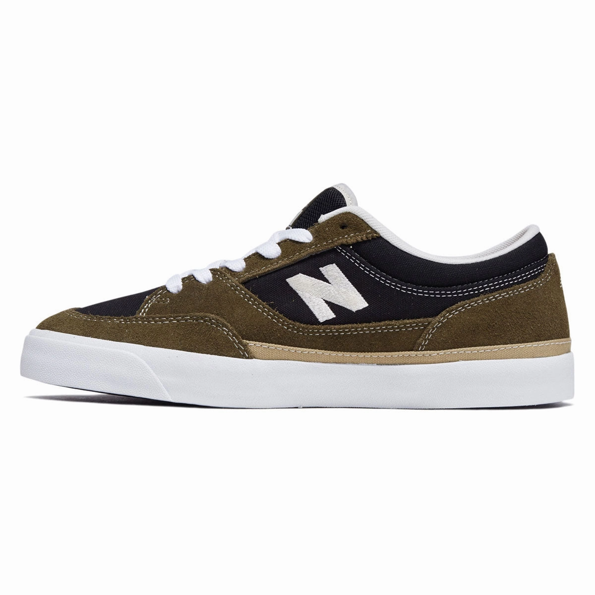 New Balance 417 Villani Low Shoes - Dark Olive/Black Flex Fit