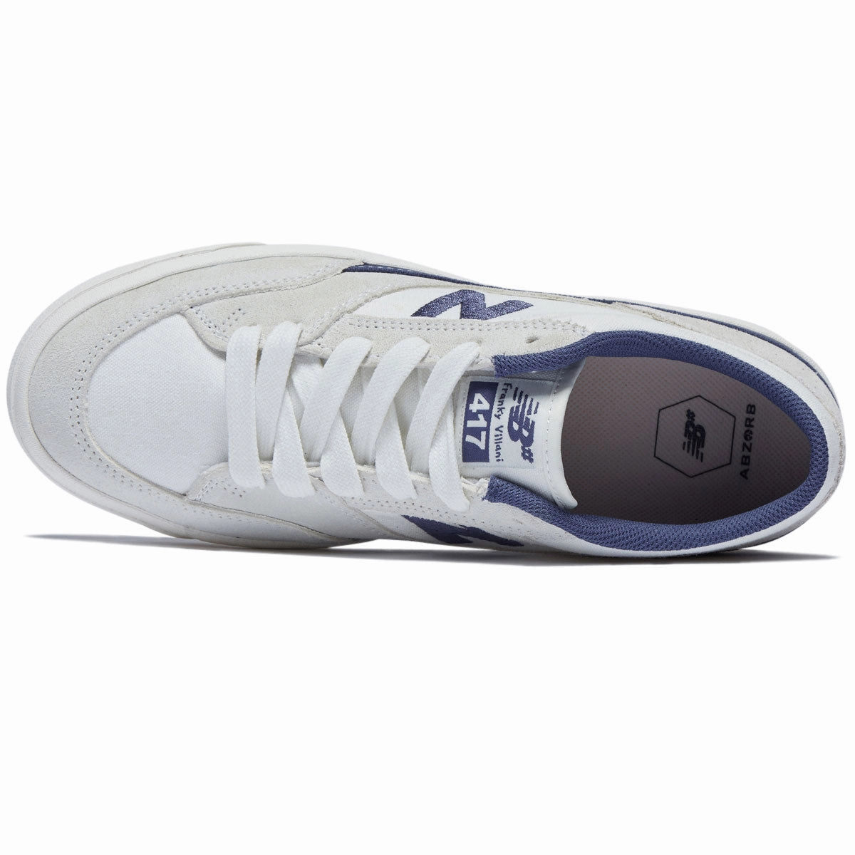 New Balance 417 Villani Low Shoes - Sea Salt/Light Navy Light cushion