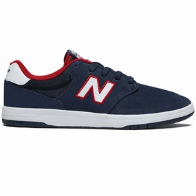Advanced Comfort Flat Grounding New Balance 425 Shoes - Navy/Red