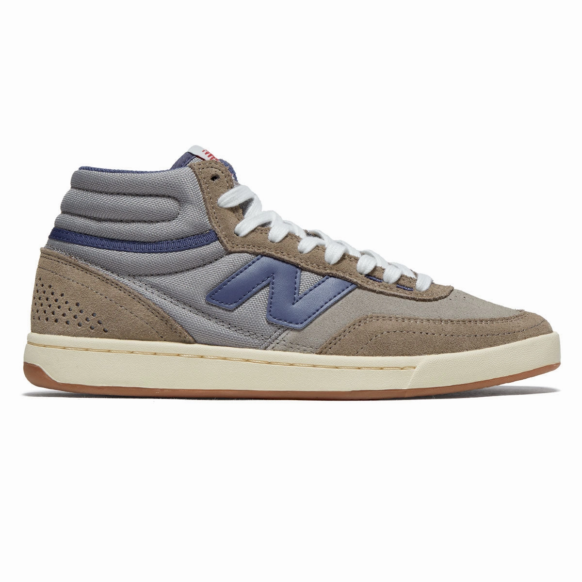 All Action Ready New Balance 440 Hi V2 Shoes - Mushroom/Indigo