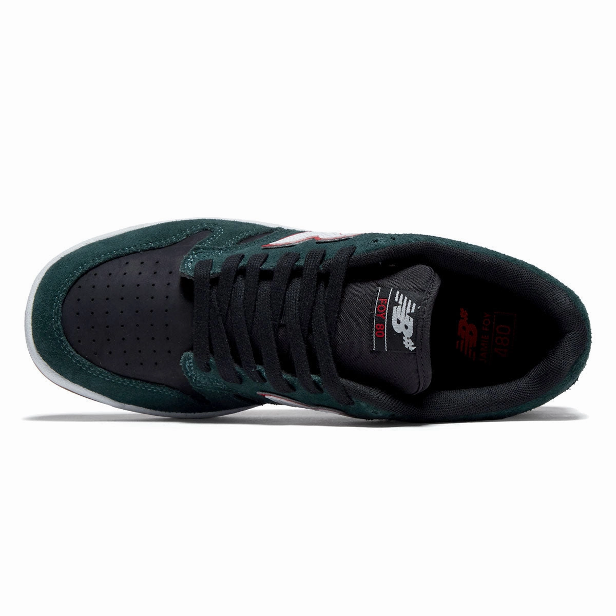 New Balance 480 Foy Shoes - Forest Green Shock Jump