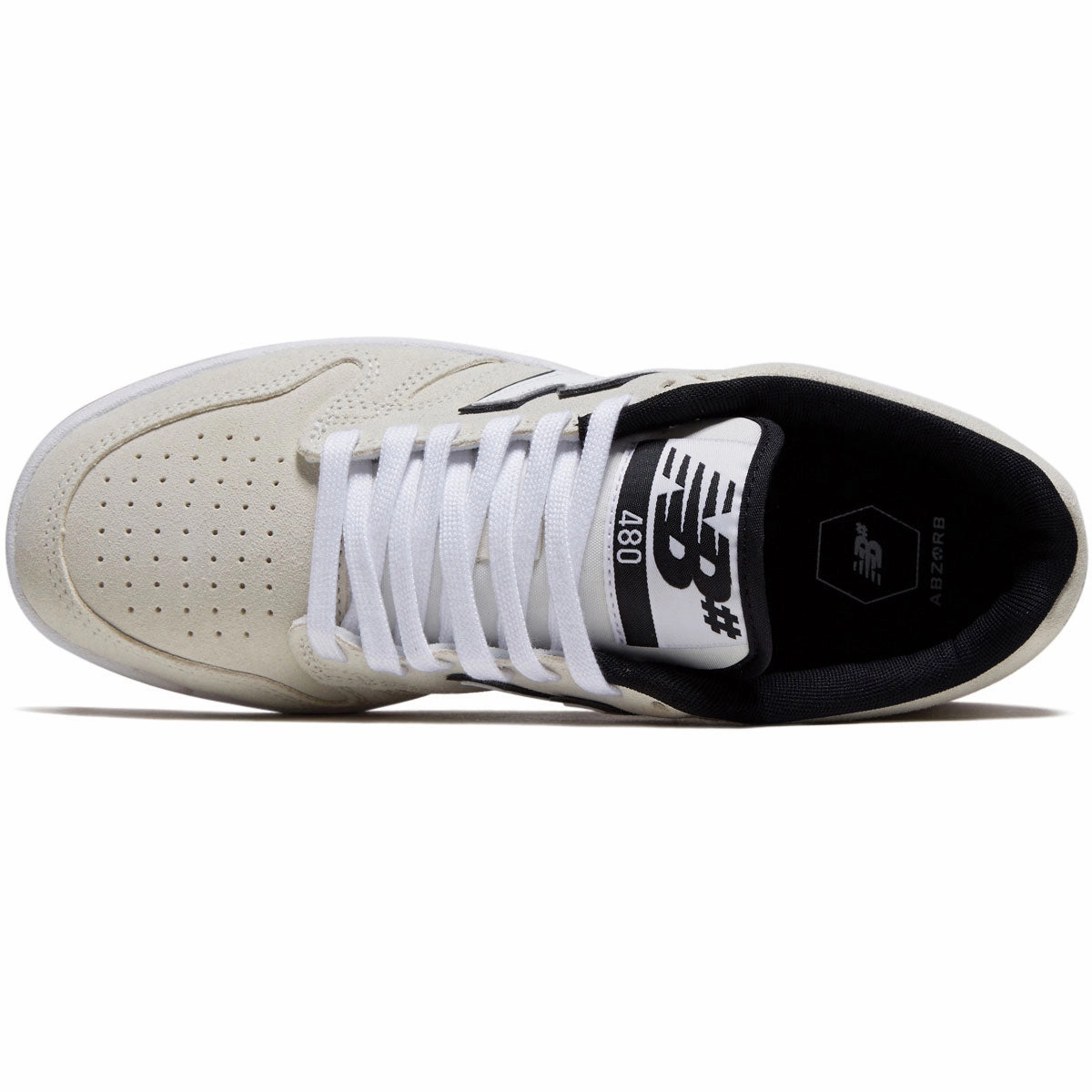 New Balance 480 Shoes - Cream/White City Comfort