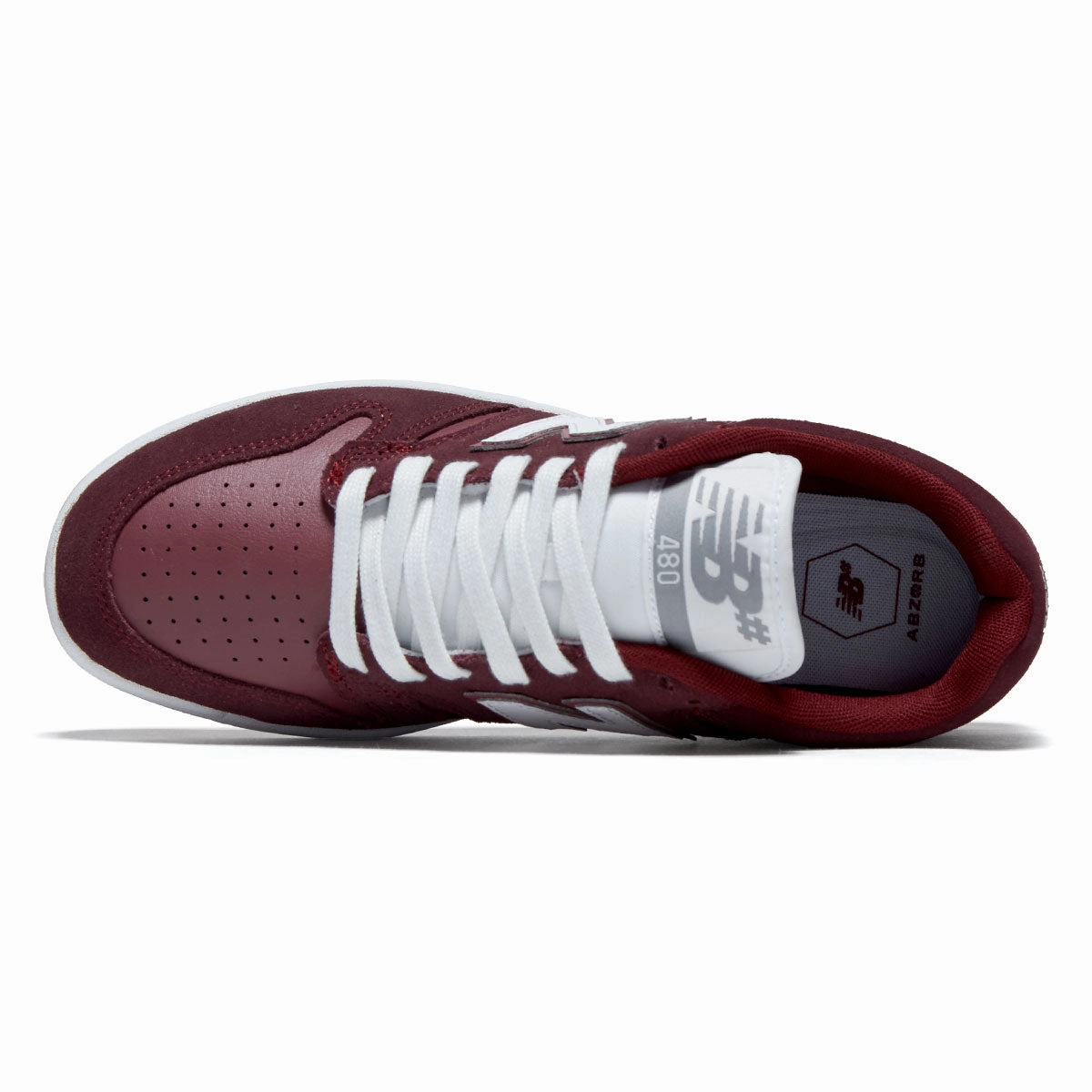 New Balance 480 Shoes - Monarch Burgundy/White Urban Flex Max