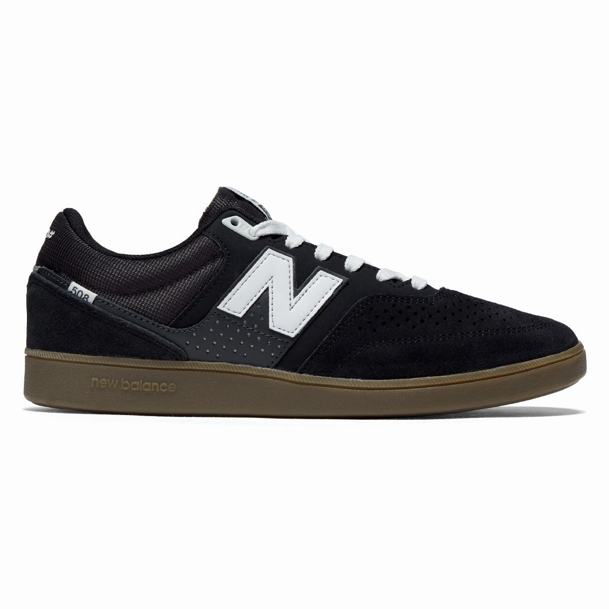 New Balance 508 Westgate Shoes - Black/Gum Suede All Terrain Comfort Outdoor Flow