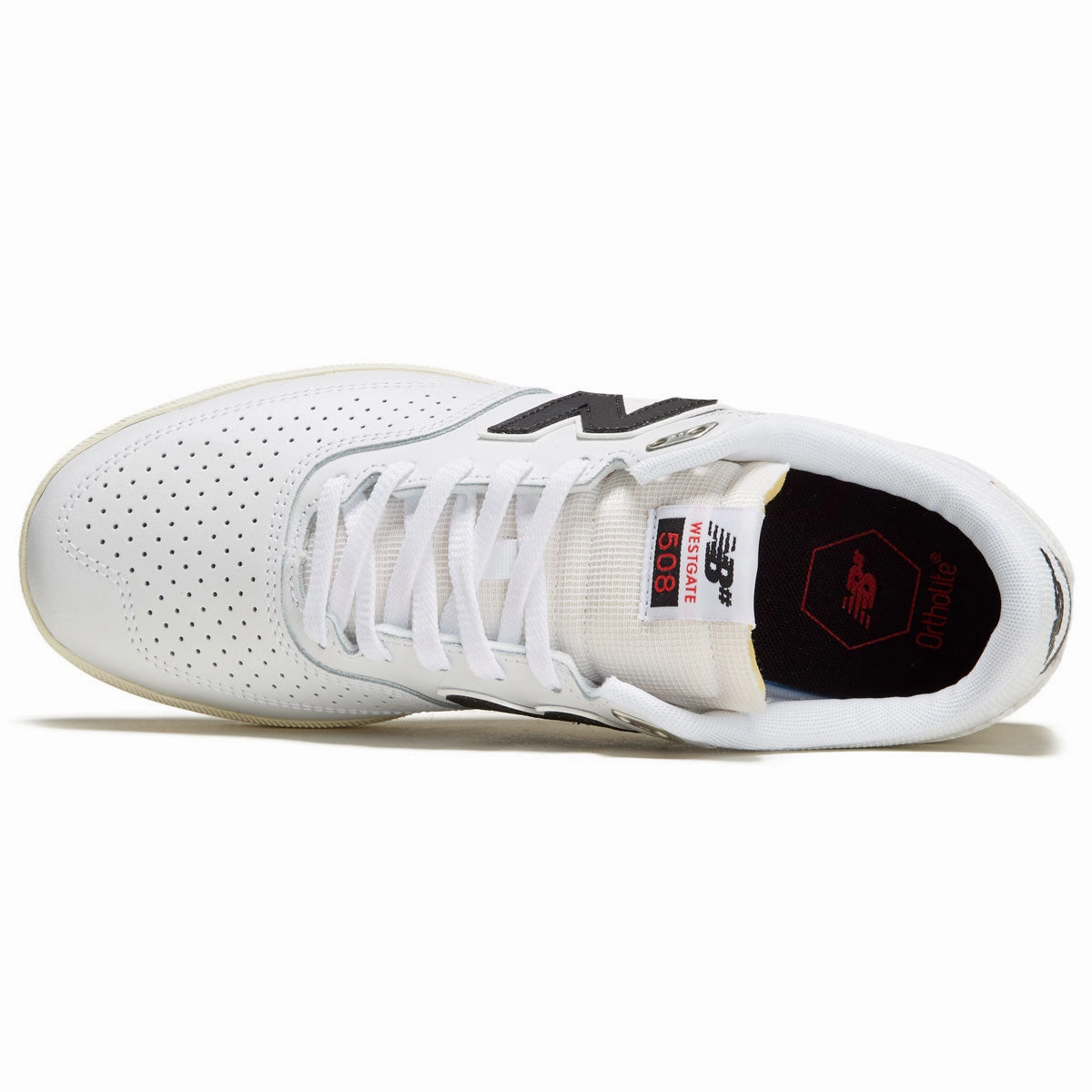 New Balance 508 Westgate Shoes - White/Black Toe Reinforce Pro