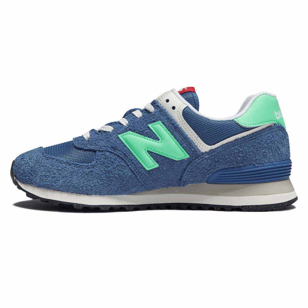 New Balance 574 Shoes - Blue Agate Wide Appeal Design