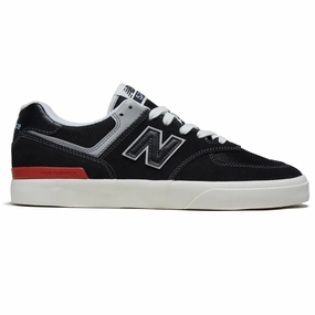 New Balance 574 Vulc Shoes - Black Fast Moves