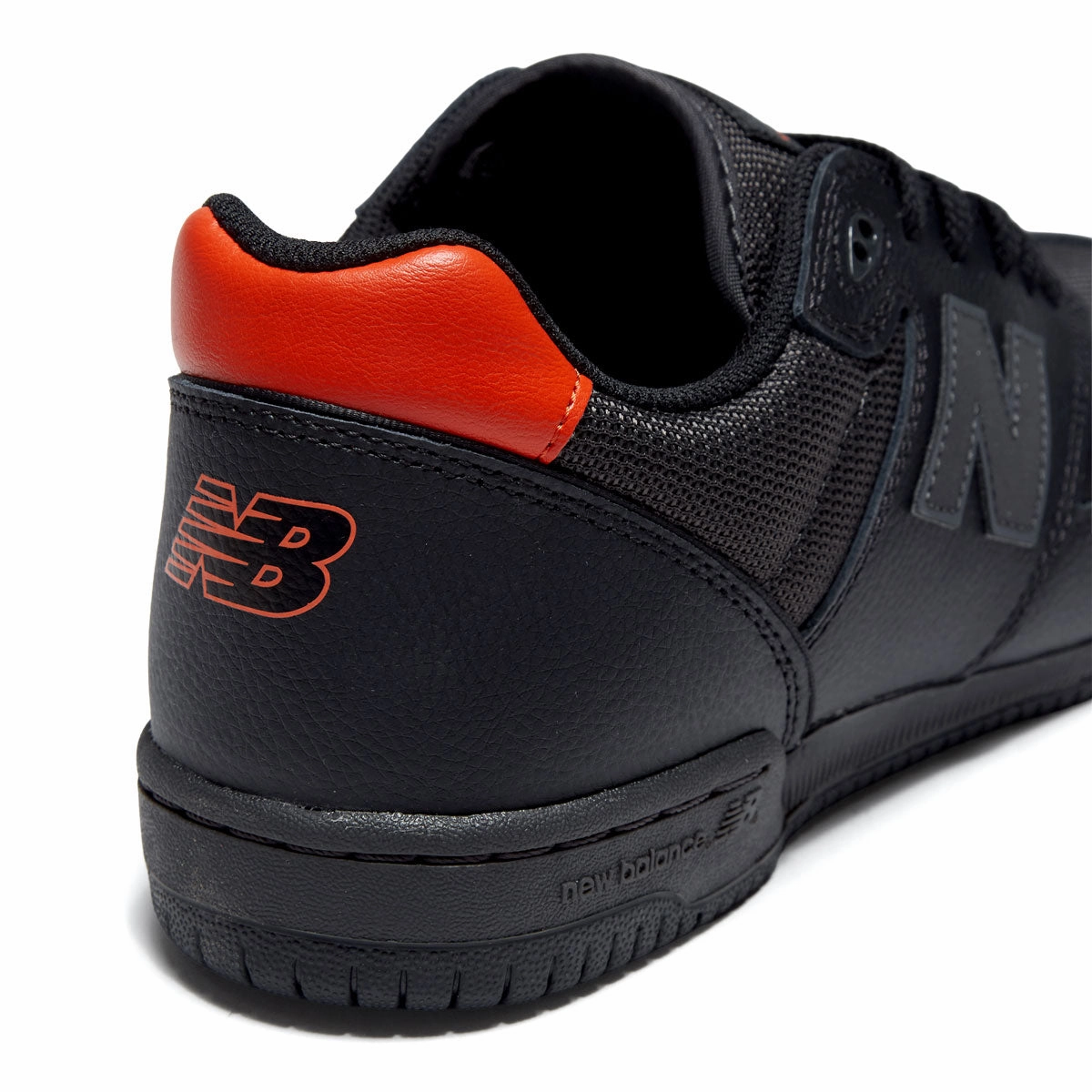 New Balance 600 Tom Knox Shoes - Black/Orange Quick Lock