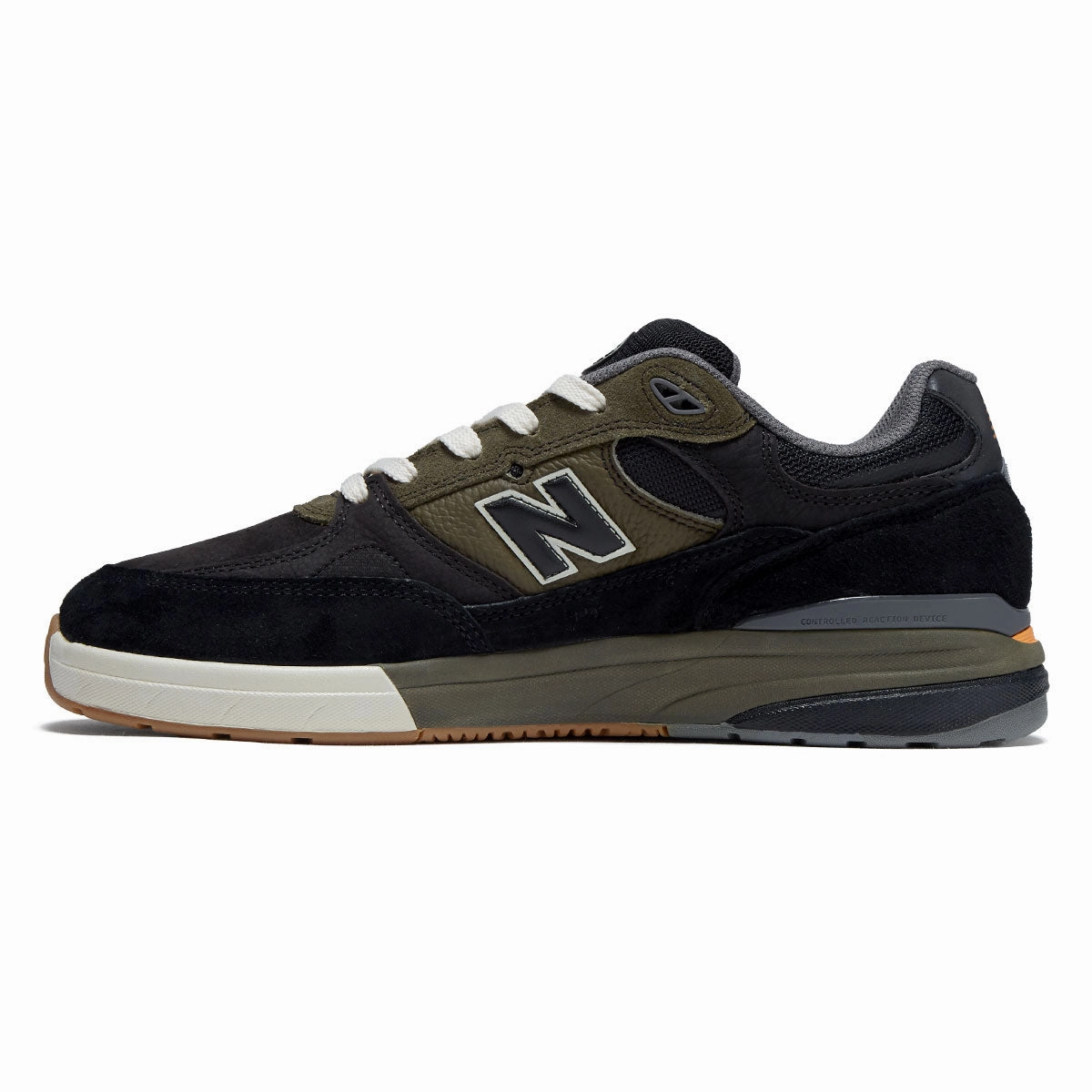 New Balance Andrew Reynolds 933 Shoes - Black/Olive Landing Control