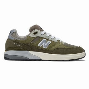 New Balance Andrew Reynolds 933 Shoes - Olivine Snug fit Skate Gear