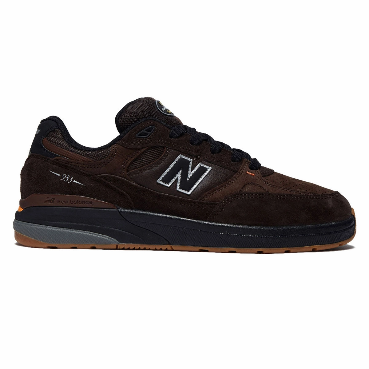 New Balance Andrew Reynolds 933 Wide Shoes - Brown/Black Trend Ride