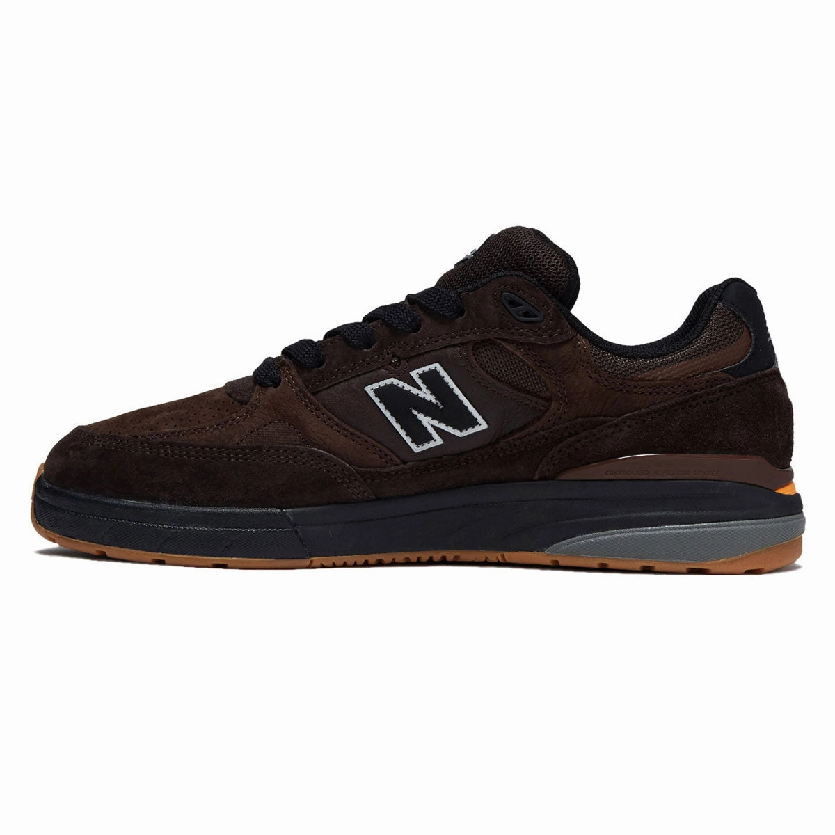 New Balance Andrew Reynolds 933 Wide Shoes - Brown/Black Flexible Wear