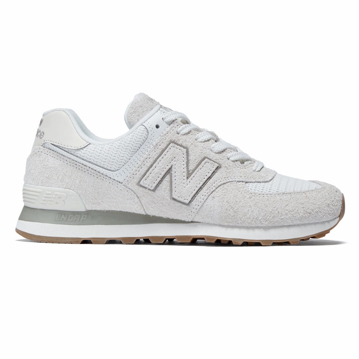 New Balance Womens 574 Shoes - Sea Salt Amateur - runner