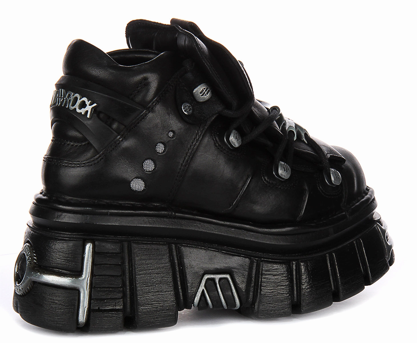 New Rock 106 Tower Platform In Black Walk Light