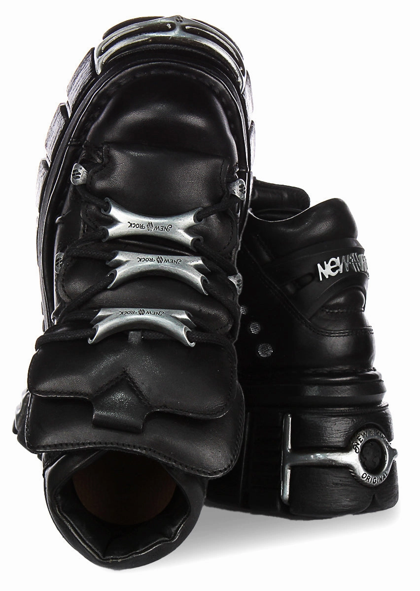 New Rock 106 Tower Platform In Black Walk Light