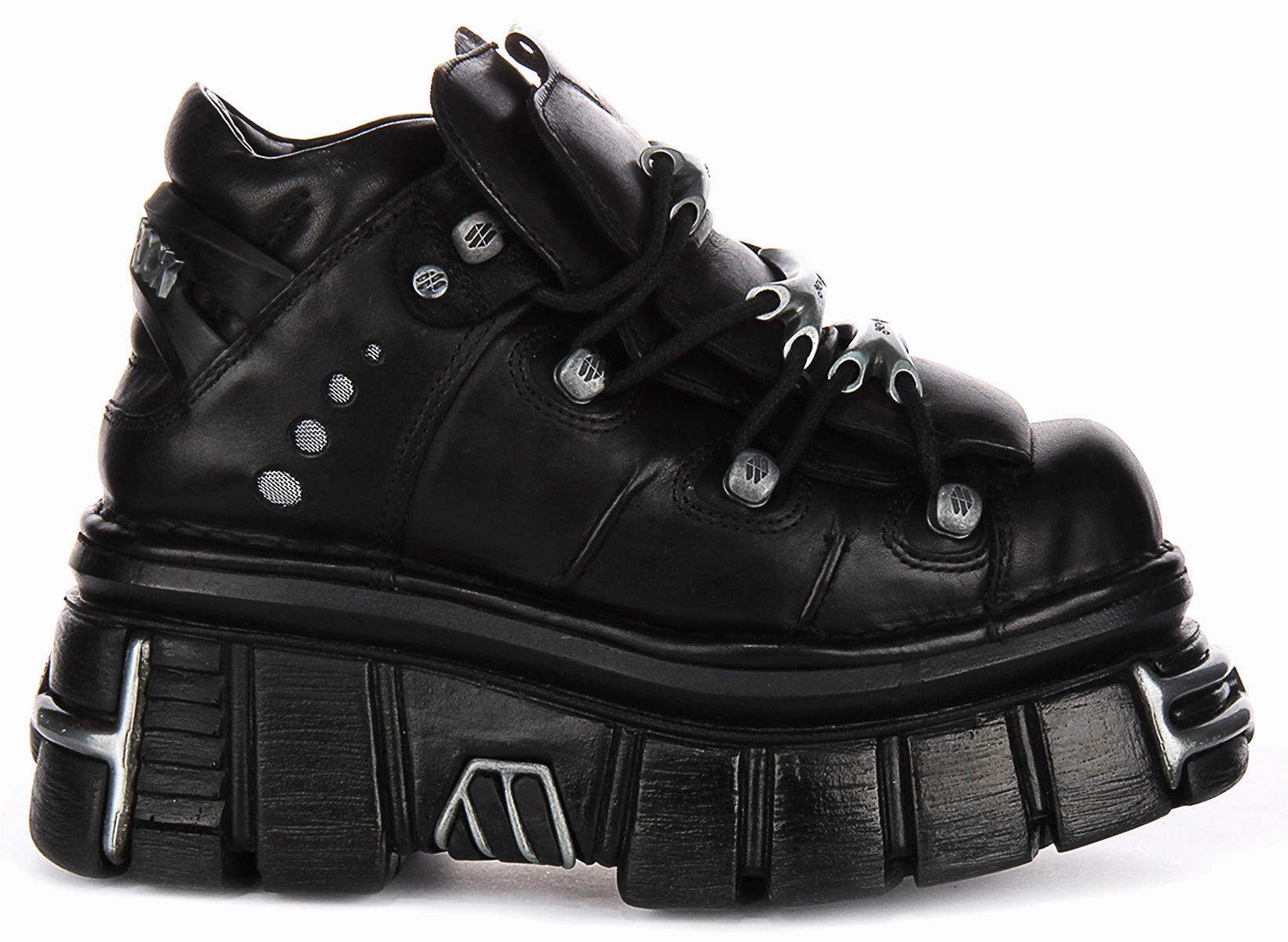 New Rock 106 Tower Platform In Black Walk Light