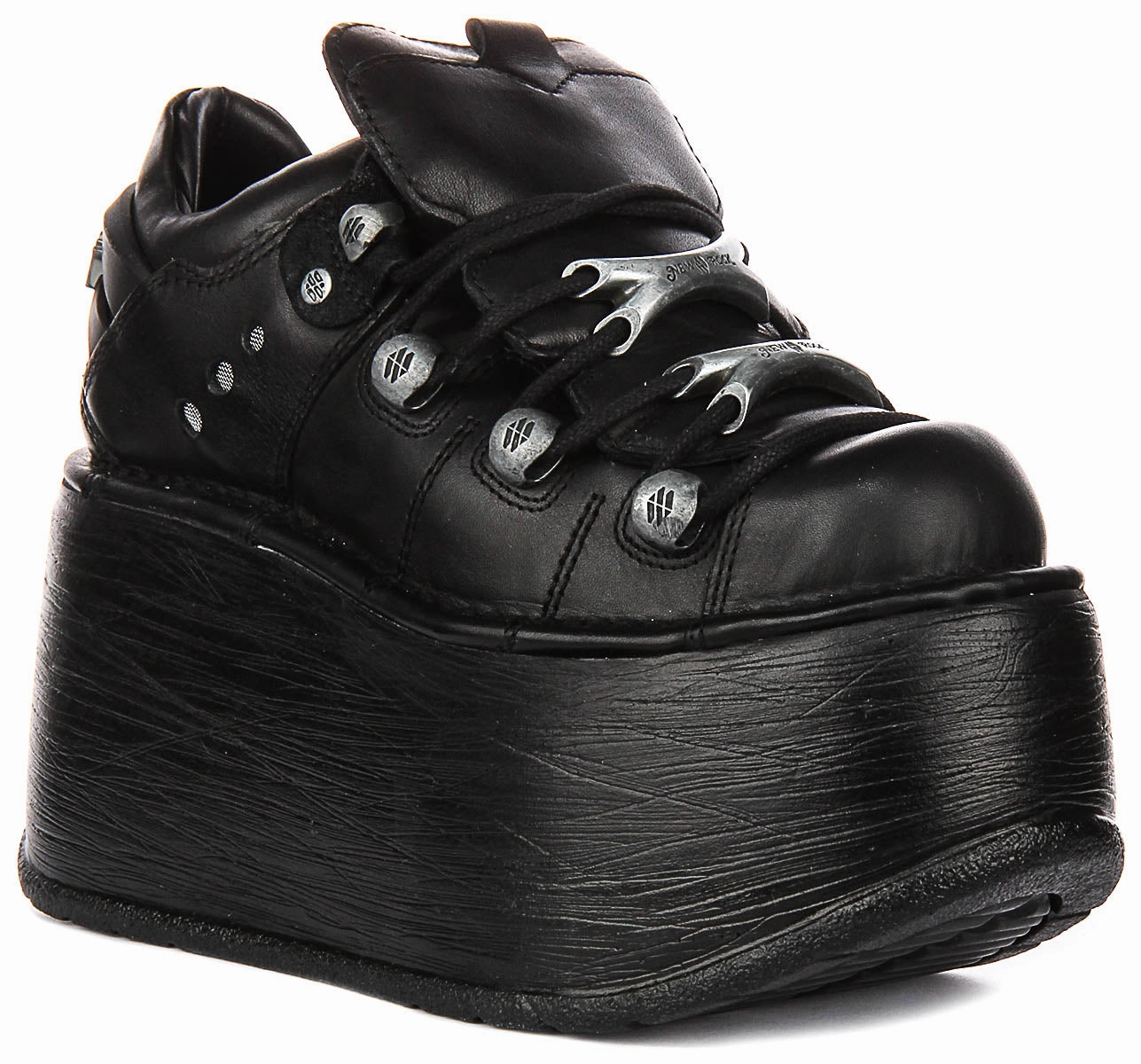 Party Ready Shine Jog New Rock 120 Platform In Black