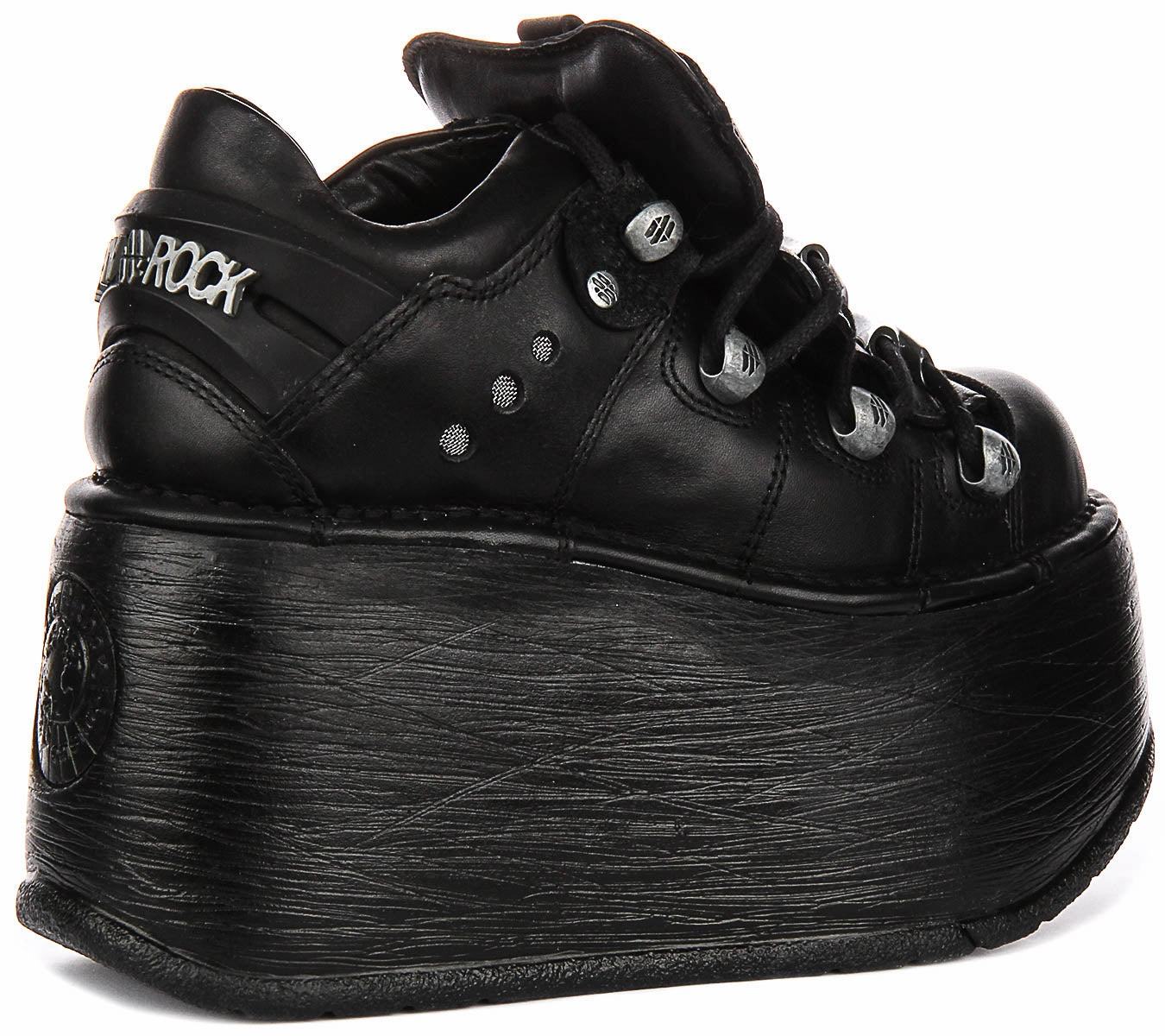 New Rock 120 Platform In Black Flexible Step