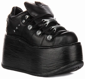 Party Ready Shine Jog New Rock 120 Platform In Black
