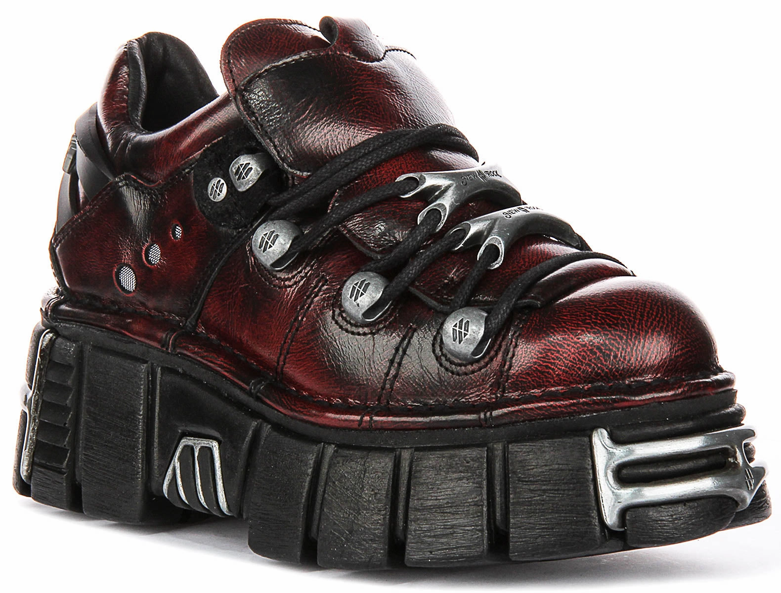 Relaxed Cushion Taxi Ride New Rock 120 Tower In Burgundy Rub