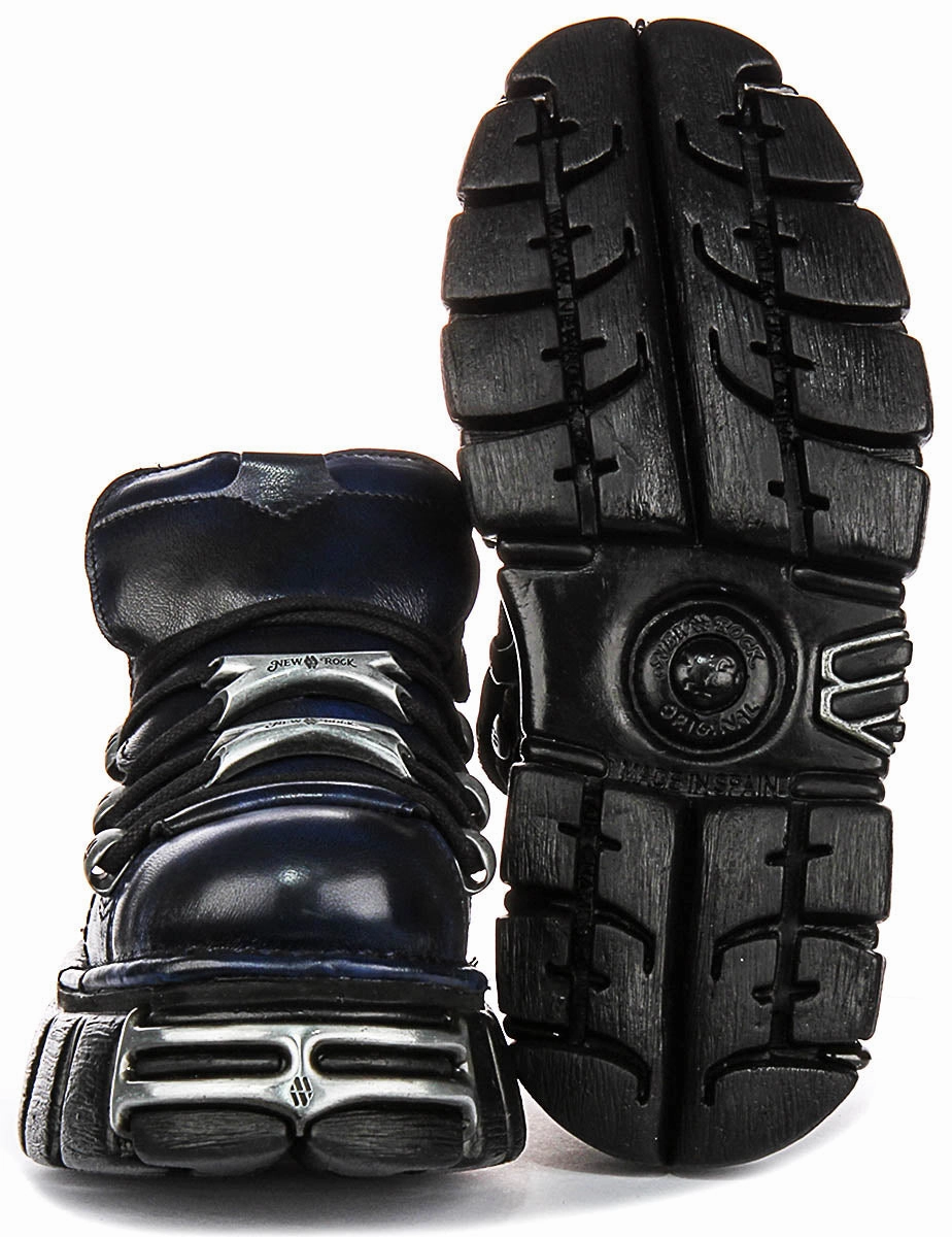 New Rock 120 Tower In Navy Rub Everyday Chic