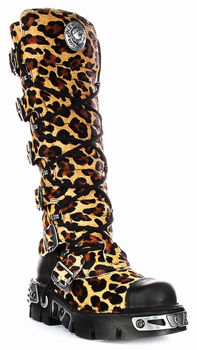 Essential Style Newrock 314 Reactor In Leopard For Women