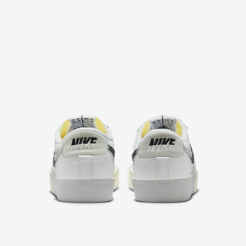 NIKE - Blazer Low 77 Split - Summit White/Silver - Unisex [DZ2544 100] Anti - slip pattern