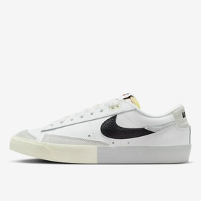 NIKE - Blazer Low 77 Split - Summit White/Silver - Unisex [DZ2544 100] Wireless Biodegradable