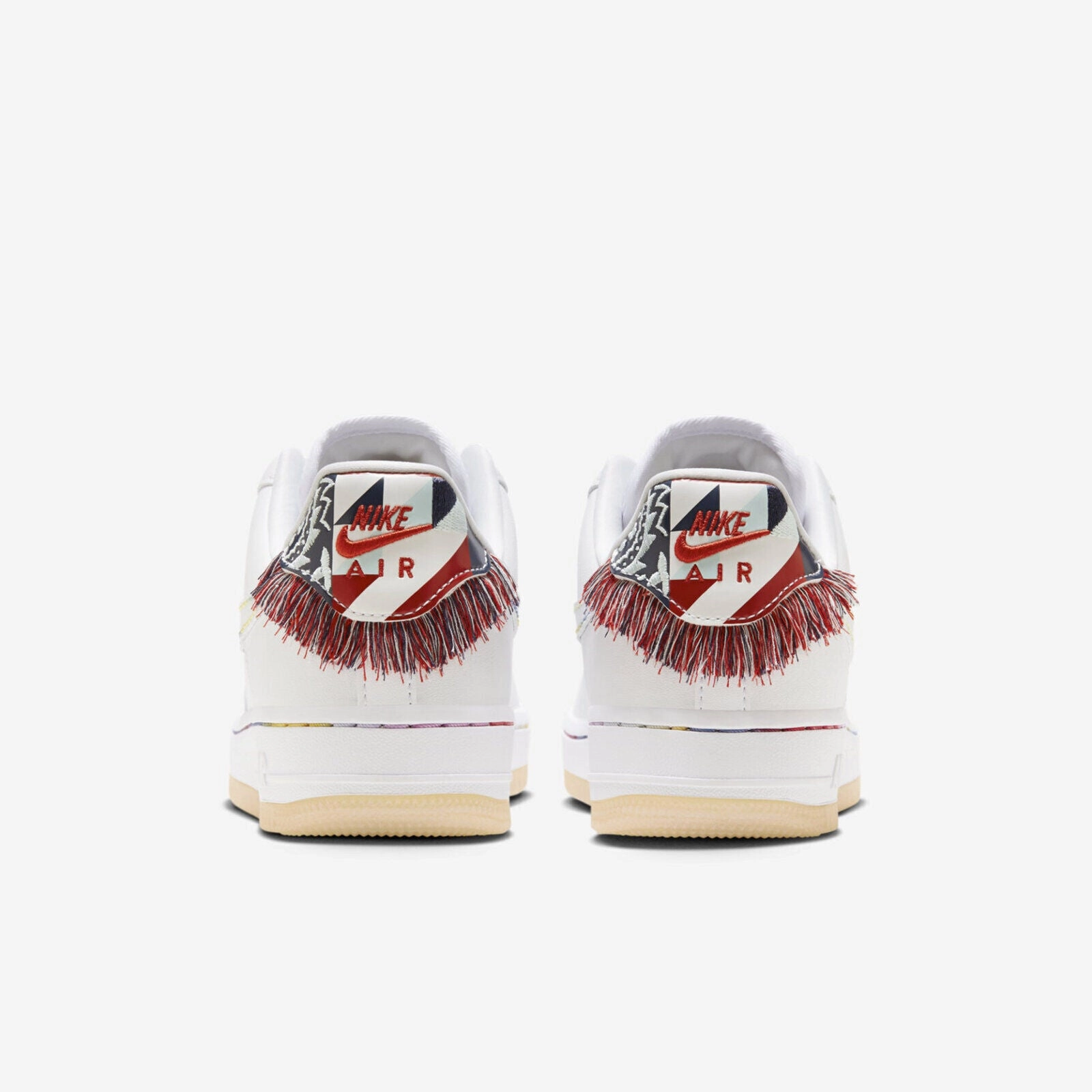 NIKE - W Air Force 1 LX - White Multi Patch - Women's [FN8918 111] Easy - Slip