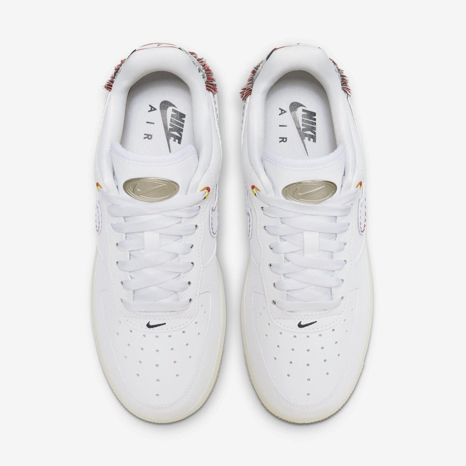 NIKE - W Air Force 1 LX - White Multi Patch - Women's [FN8918 111] Easy - Slip