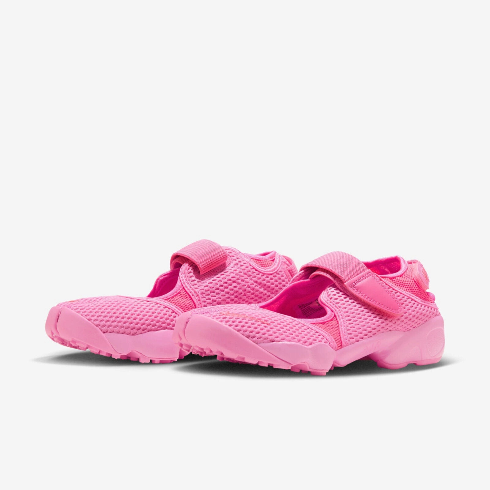 NIKE - Wms Air Rift Breathe - Pink Glow - Women's [FN9326 666] running in a park shoes